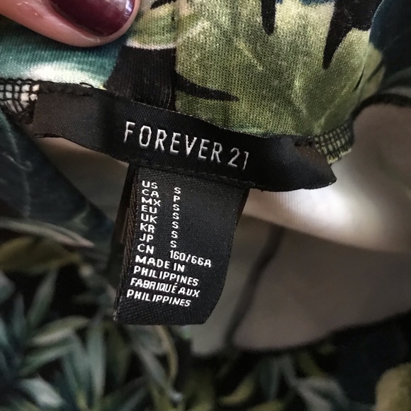 Leaf print leggings - Picture 3 of 3